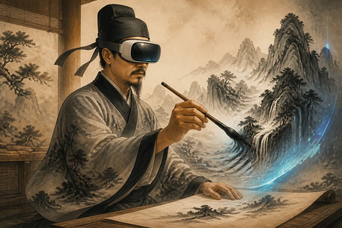 Anachronistic Art (Sai lệch thời gian) — kết quả từ ChatGPT image generation (legacy atlas).