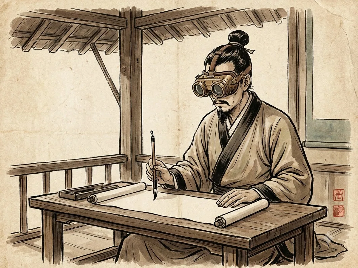 Anachronistic Art (Sai lệch thời gian) — kết quả từ Gemini image generation through gflow-cli (legacy atlas).