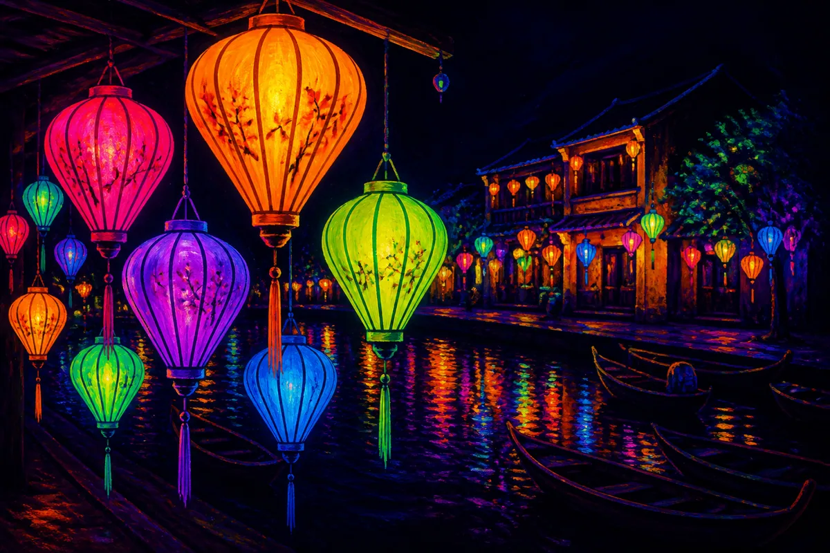 Blacklight Painting (Tranh dạ quang) — kết quả từ ChatGPT image generation (legacy atlas).