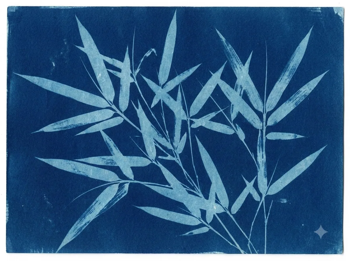 Cyanotype (In đơn sắc xanh) — kết quả từ Gemini image generation through gflow-cli (legacy atlas).