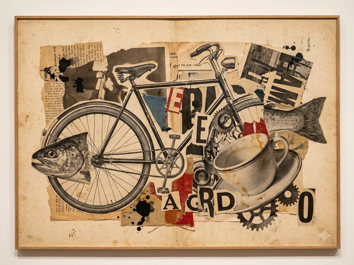 Dada Art (Dadaism - Nghệ thuật phi lý) — kết quả từ Gemini image generation through gflow-cli (legacy atlas).