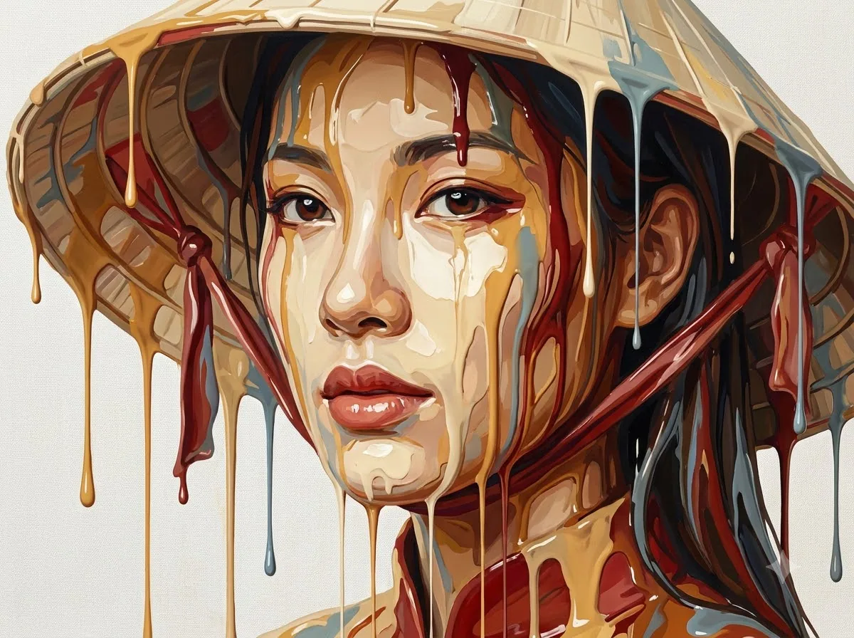 Dripping Paint (Sơn nhỏ giọt) — kết quả từ Gemini image generation through gflow-cli (legacy atlas).