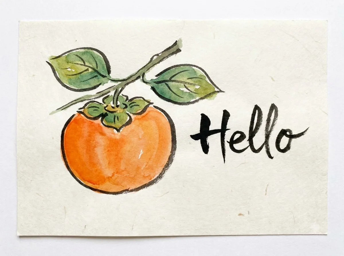 Etegami Painting (Tranh thư tín Nhật) — kết quả từ Gemini image generation through gflow-cli (legacy atlas).