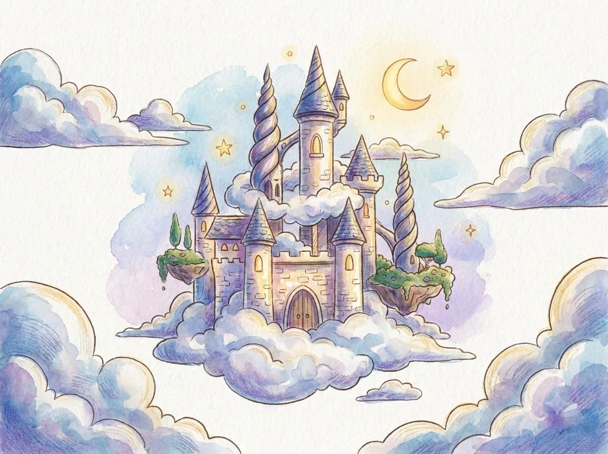 Fantasy Storybook (Truyện cổ tích) — kết quả từ Gemini image generation through gflow-cli (legacy atlas).