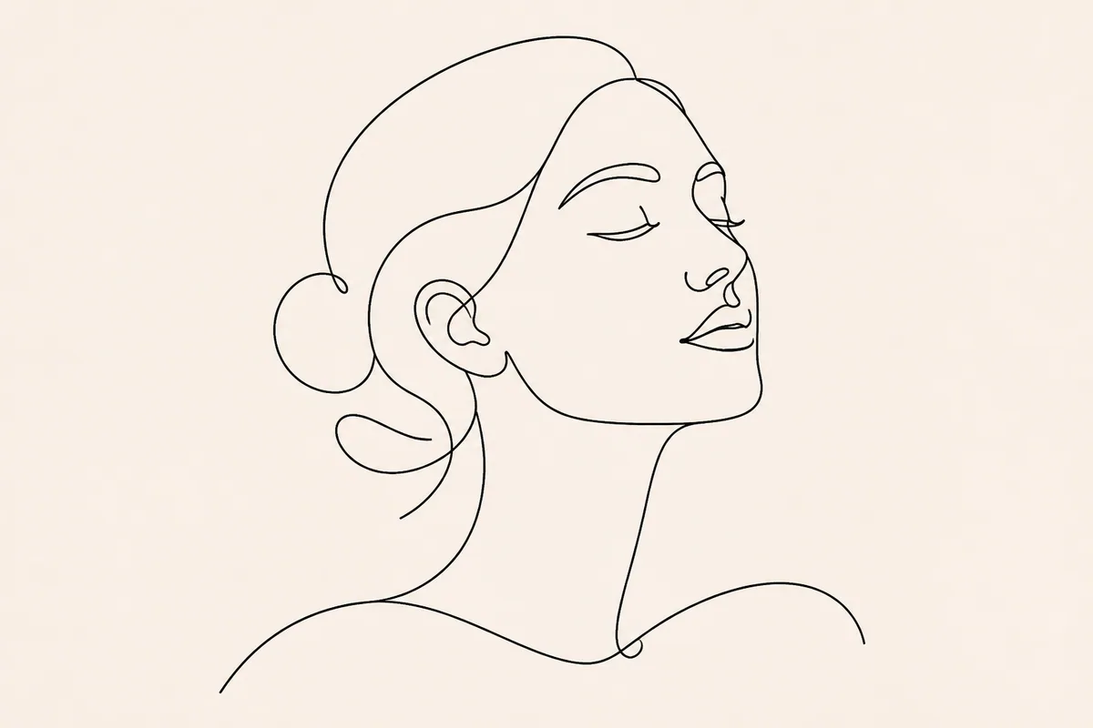 One Line Drawing (Vẽ một nét) — kết quả từ ChatGPT image generation (legacy atlas).