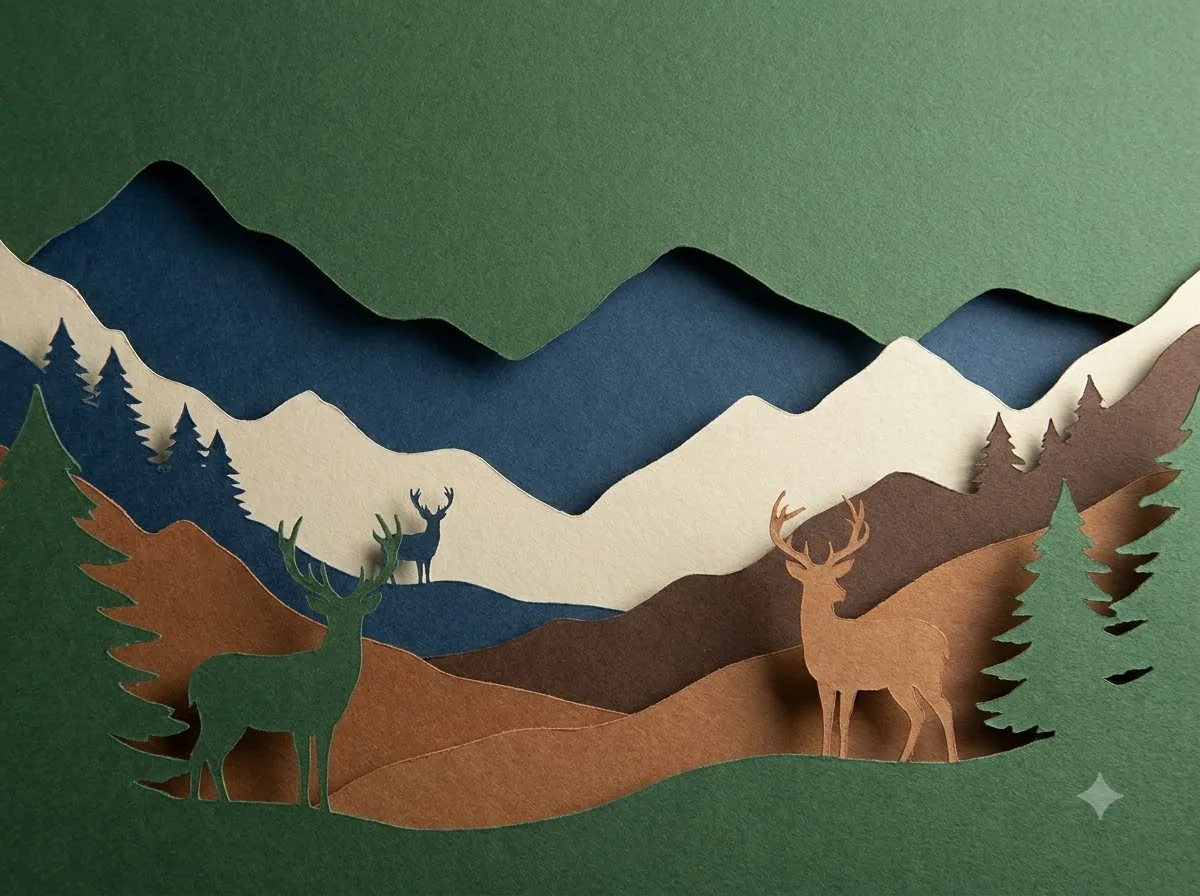 Paper Cut Craft (Cắt giấy thủ công) — kết quả từ Gemini image generation through gflow-cli (legacy atlas).