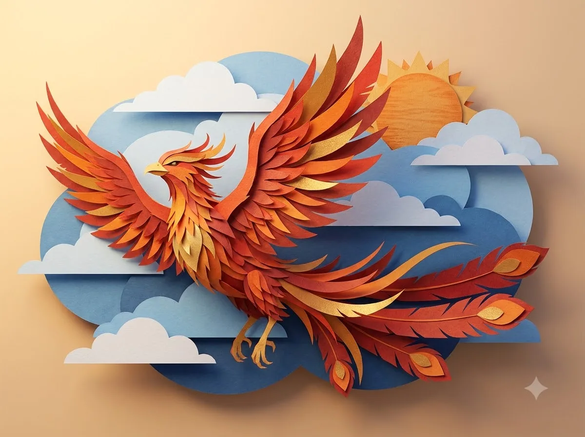 Paper Sculpture (Điêu khắc giấy) — kết quả từ Gemini image generation through gflow-cli (legacy atlas).