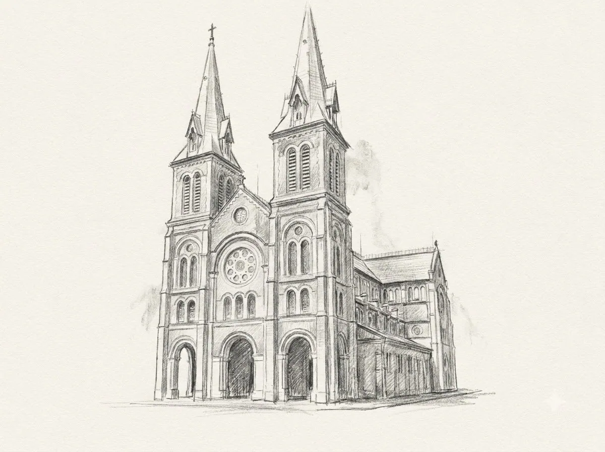 Pencil Sketch (Phác thảo chì) — kết quả từ Gemini image generation through gflow-cli (legacy atlas).