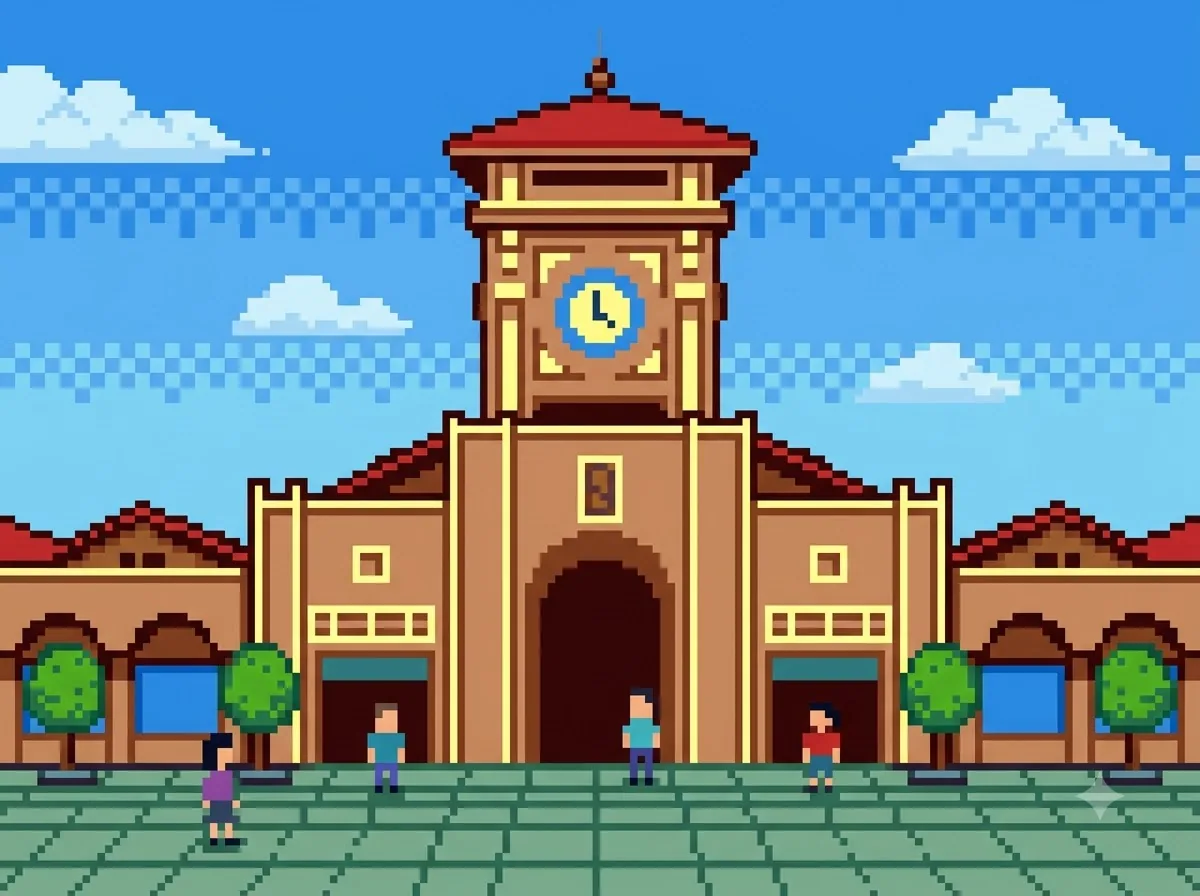 Pixel Art (Nghệ thuật điểm ảnh) — kết quả từ Gemini image generation through gflow-cli (legacy atlas).