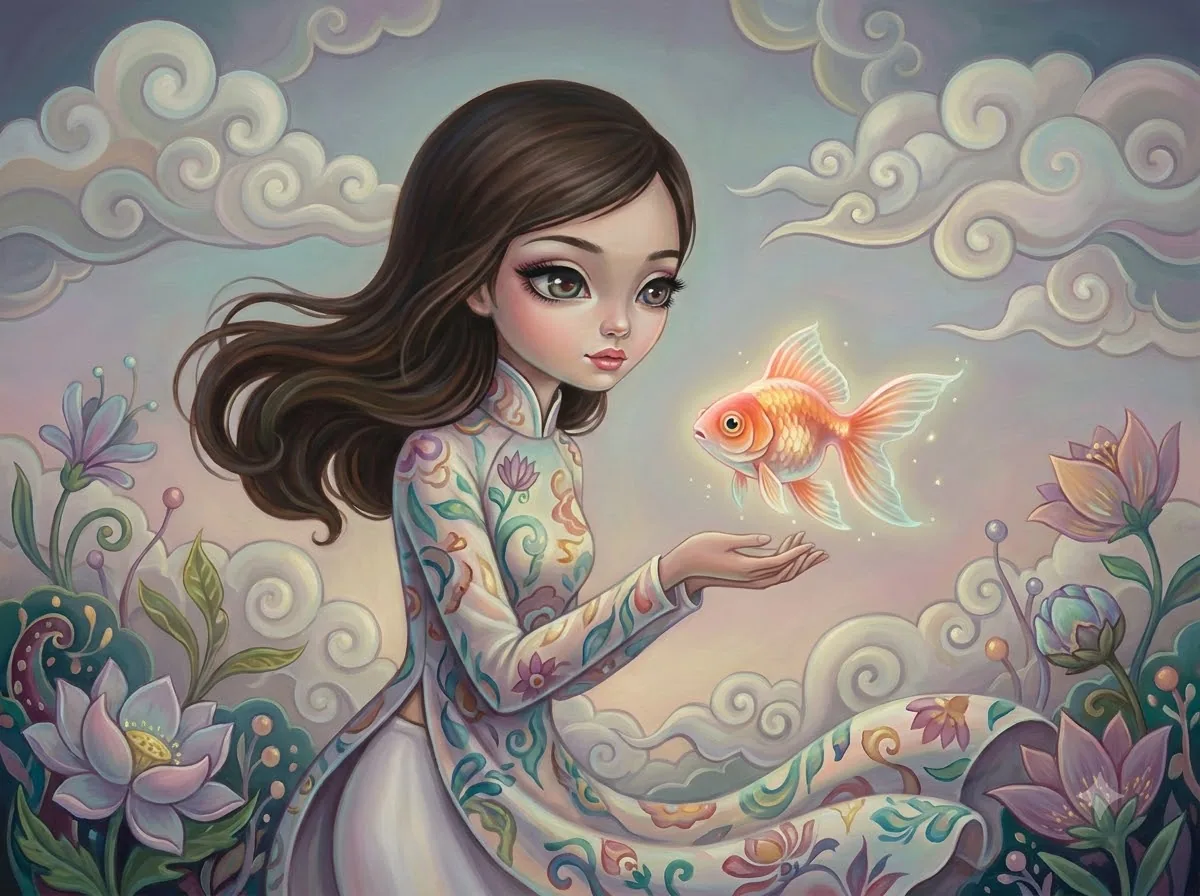 Pop Surrealism (giao thoa giữa nghệ thuật đại chúng và chủ nghĩa siêu thực) — kết quả từ Gemini image generation through gflow-cli (legacy atlas).
