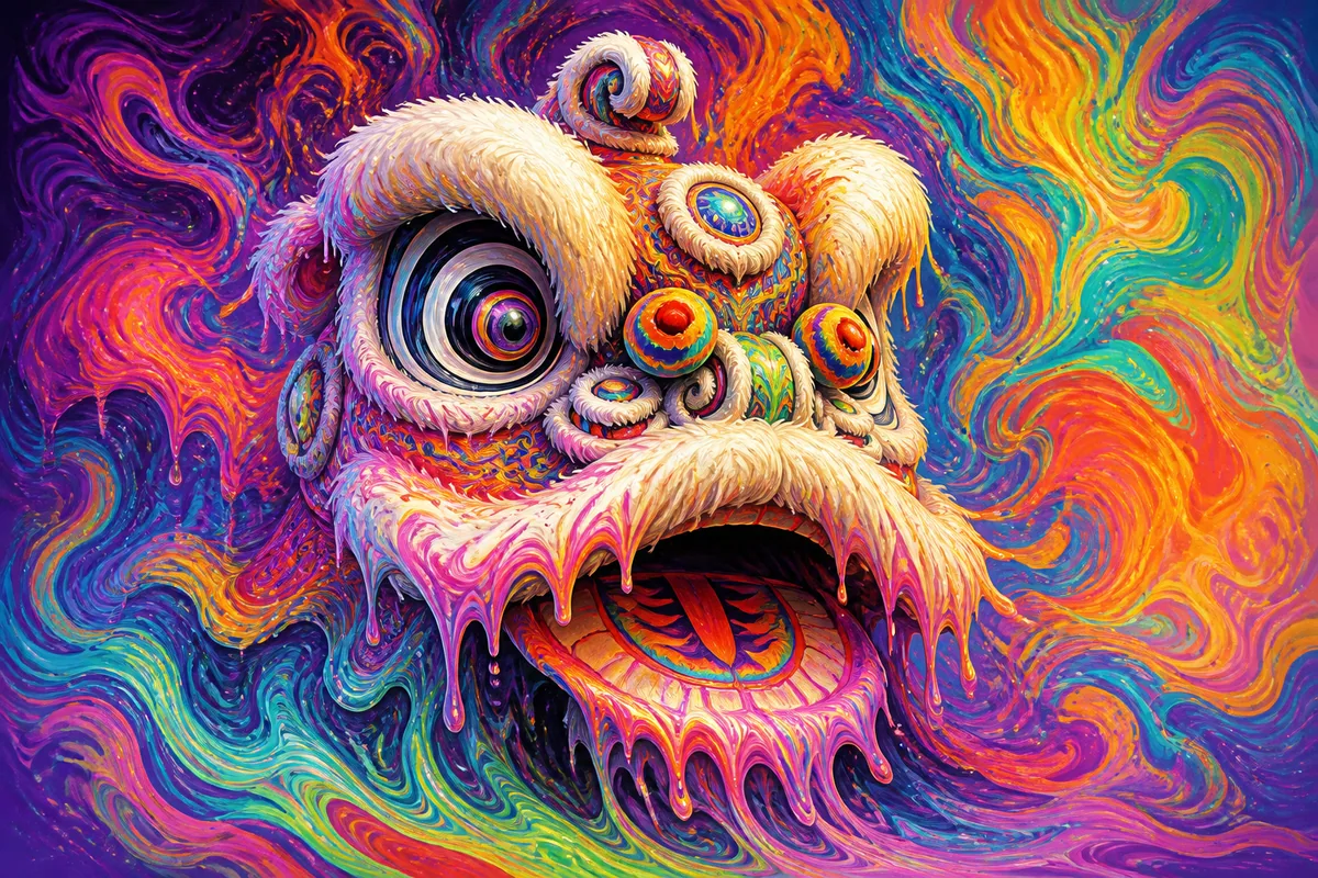 Psychedelic (Ảo giác) — kết quả từ ChatGPT image generation (legacy atlas).