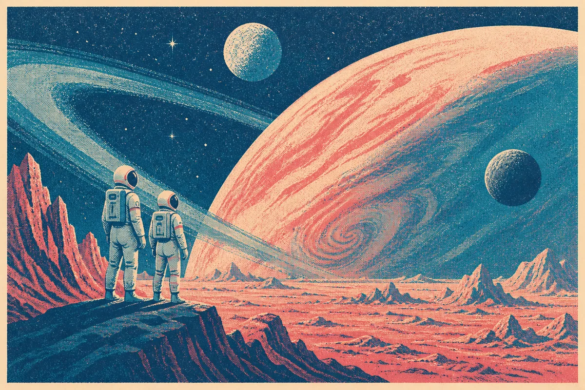 Risograph (kỹ thuật in máy đặc biệt đến từ Nhật) — kết quả từ ChatGPT image generation (legacy atlas).