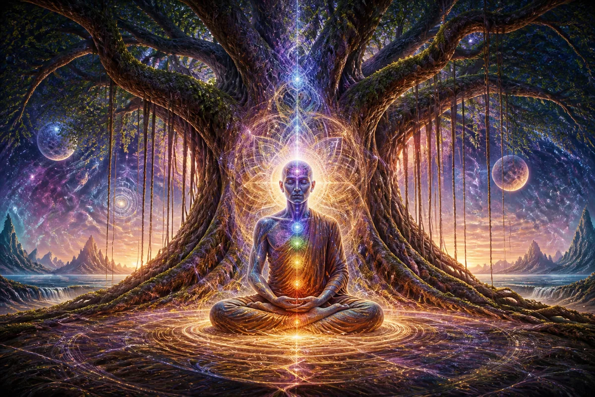 Visionary Art (Nghệ thuật tâm linh/Thị kiến) — kết quả từ ChatGPT image generation (legacy atlas).