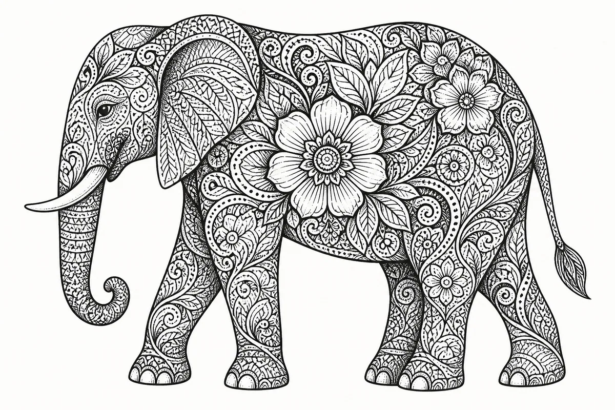 Zentangle (Vẽ thiền) — kết quả từ ChatGPT image generation (legacy atlas).