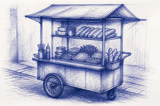 Ballpoint Pen Sketch (Ký họa bút bi) — kết quả từ ChatGPT image generation (legacy atlas).