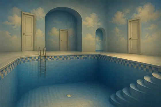 Dreamcore (Giấc mơ kỳ lạ) — kết quả từ ChatGPT image generation (legacy atlas).