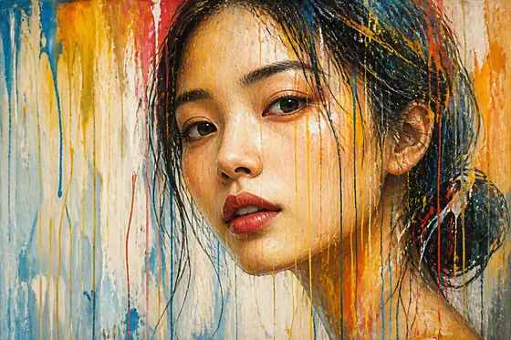 Dripping Paint (Sơn nhỏ giọt) — kết quả từ ChatGPT image generation (legacy atlas).
