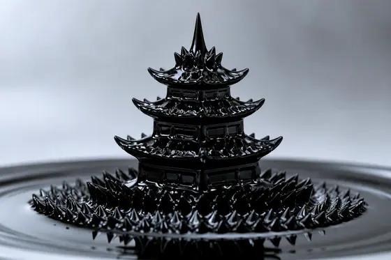 Ferrofluid (Chất lỏng từ tính) — kết quả từ ChatGPT image generation (legacy atlas).