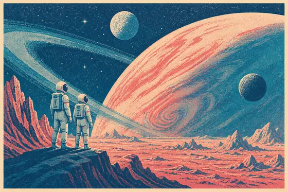 Risograph (kỹ thuật in máy đặc biệt đến từ Nhật) — kết quả từ ChatGPT image generation (legacy atlas).