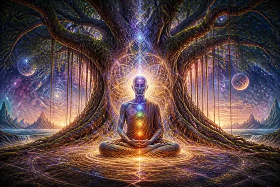 Visionary Art (Nghệ thuật tâm linh/Thị kiến) — kết quả từ ChatGPT image generation (legacy atlas).