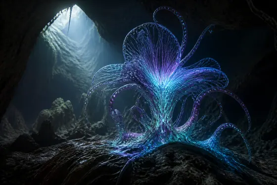 Xeno-Art (Sinh vật ngoài hành tinh) — kết quả từ ChatGPT image generation (legacy atlas).